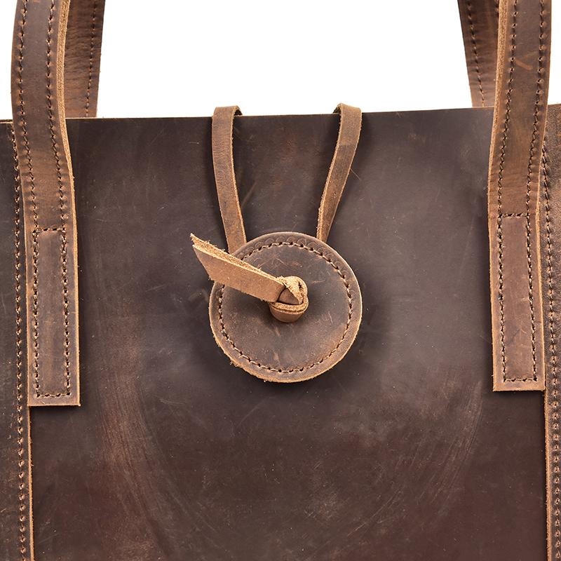 The Taavi Tote | Handcrafted Leather Tote Bag