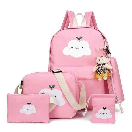 5pcs / Set Cloud Backpack