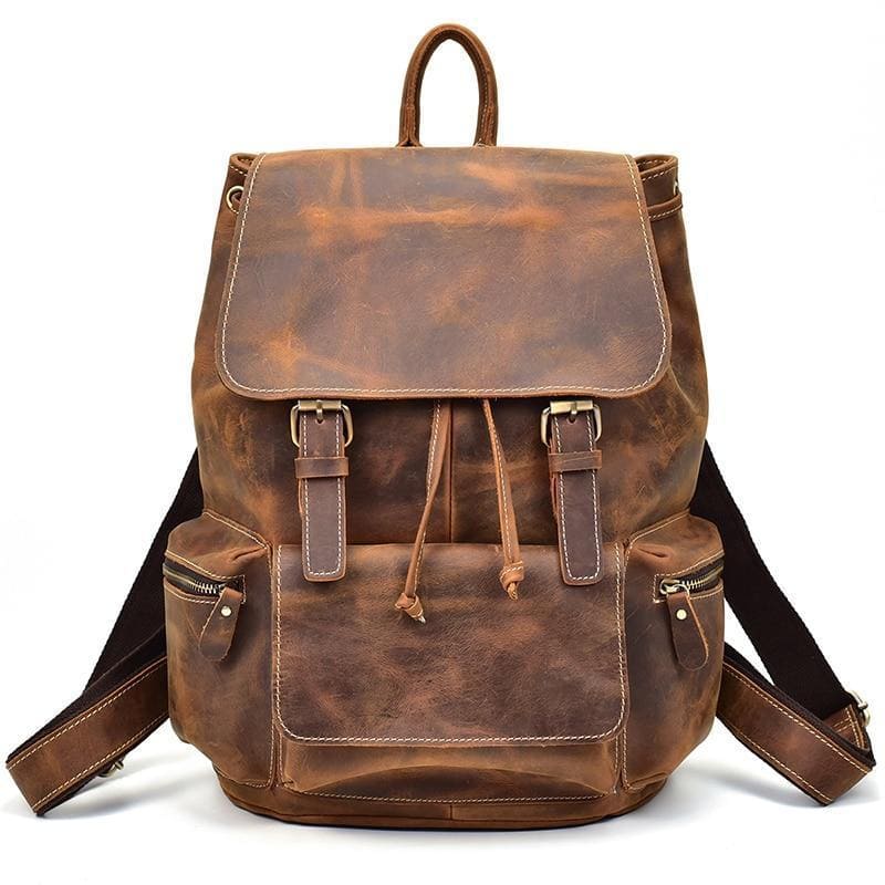 The Hagen Backpack | Vintage Leather Backpack