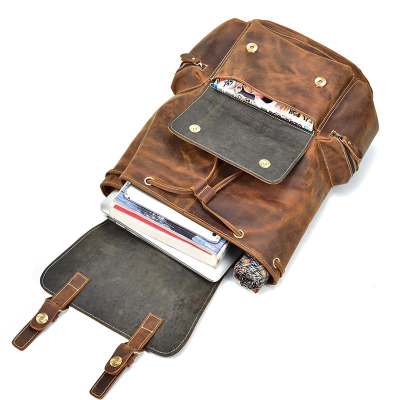 The Hagen Backpack | Vintage Leather Backpack