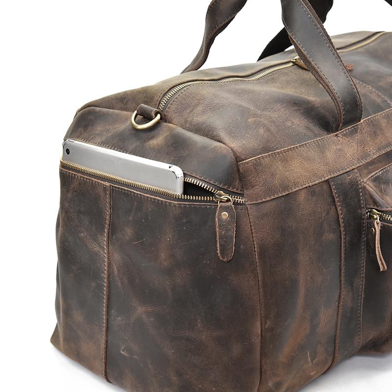 The Colden Duffle Bag | Large Capacity Leather Weekender