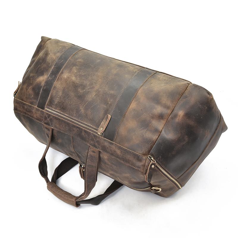 The Colden Duffle Bag | Large Capacity Leather Weekender