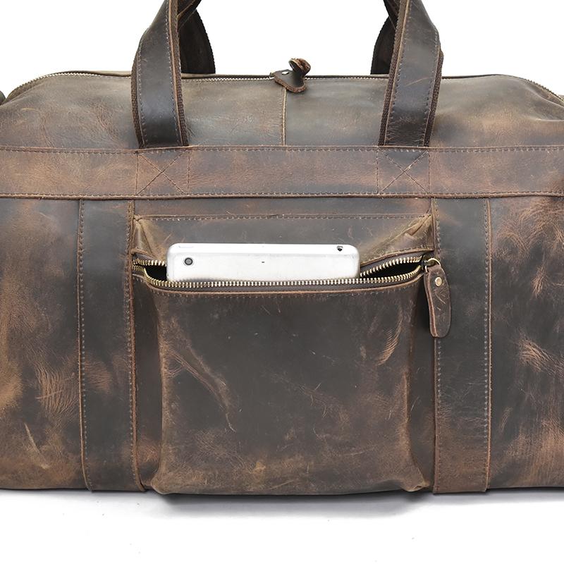 The Colden Duffle Bag | Large Capacity Leather Weekender