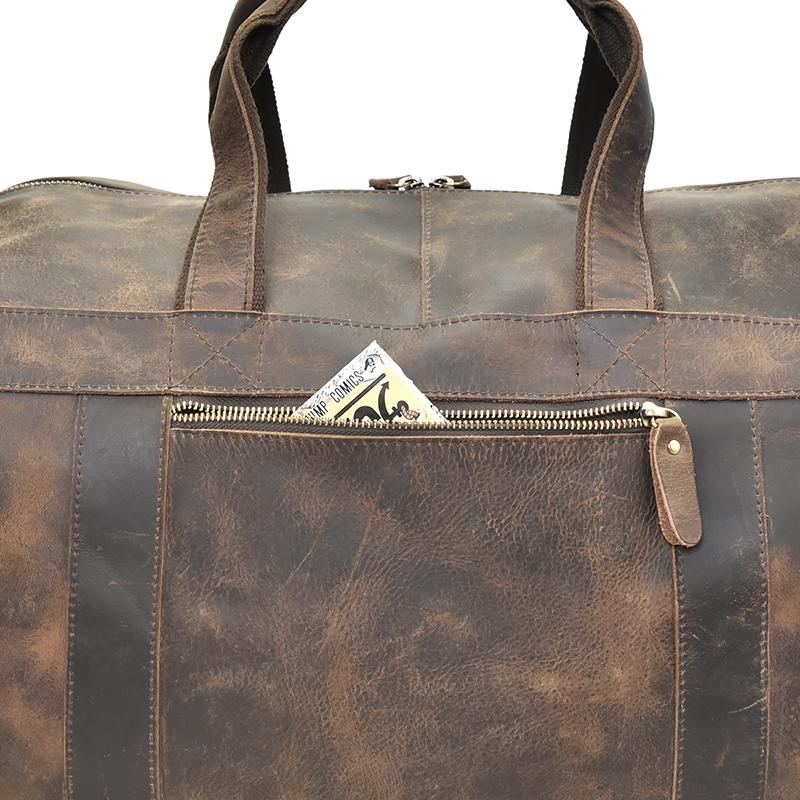 The Colden Duffle Bag | Large Capacity Leather Weekender