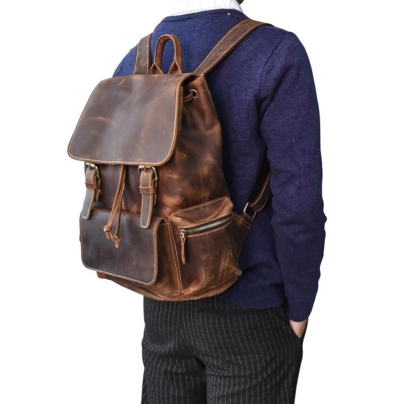 The Hagen Backpack | Vintage Leather Backpack