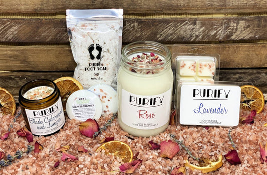 Purify Pink Himalayan Salt Collection - Oily BlendsPurify Pink Himalayan Salt Collection