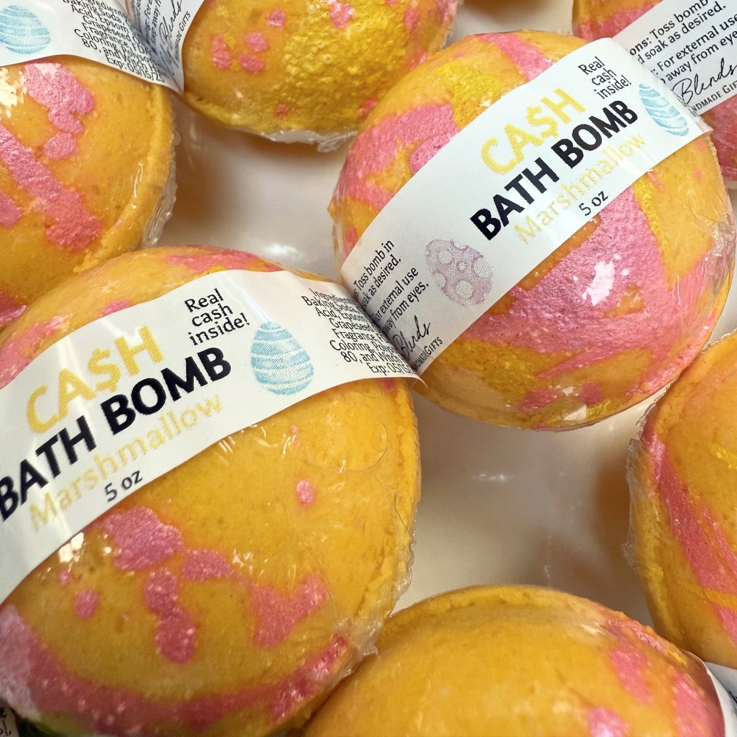 Easter Cash Bath Bombs - Oily BlendsEaster Cash Bath Bombs