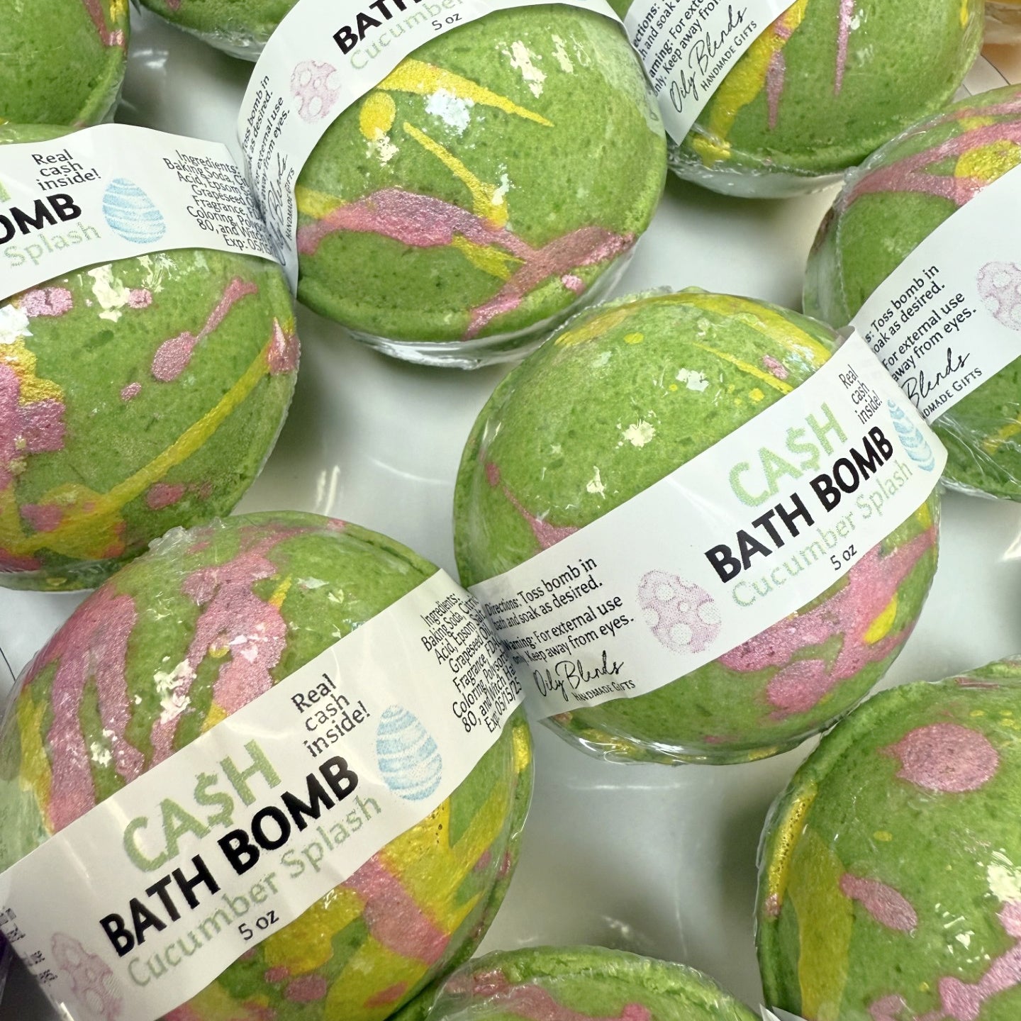 Easter Cash Bath Bombs