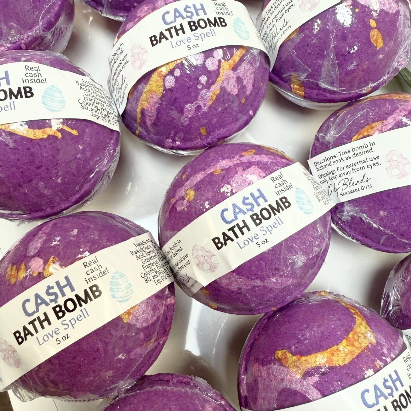 Easter Cash Bath Bombs