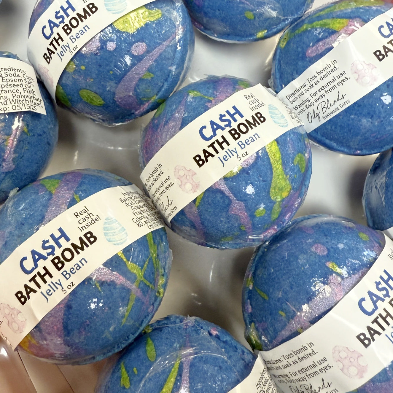 Easter Cash Bath Bombs