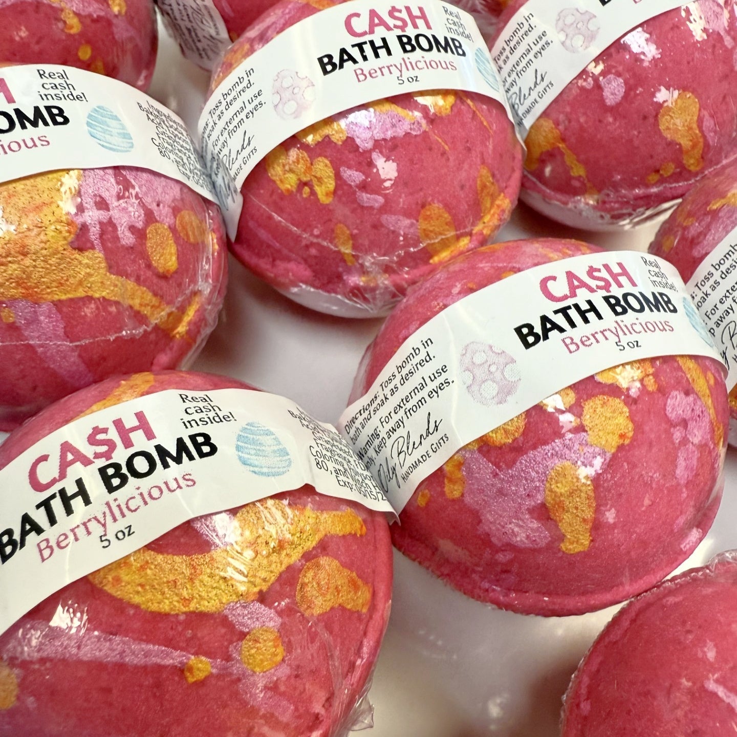 Easter Cash Bath Bombs - Oily BlendsEaster Cash Bath Bombs