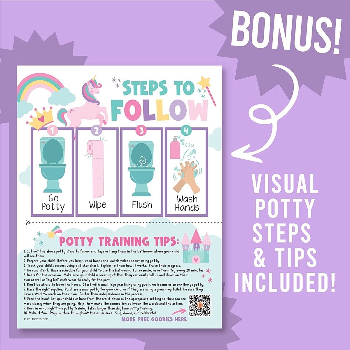 Unicorn Potty Training Fast-Track Kit